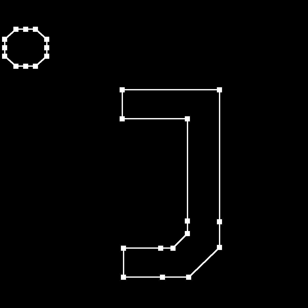 Miscomposed glyph "j"